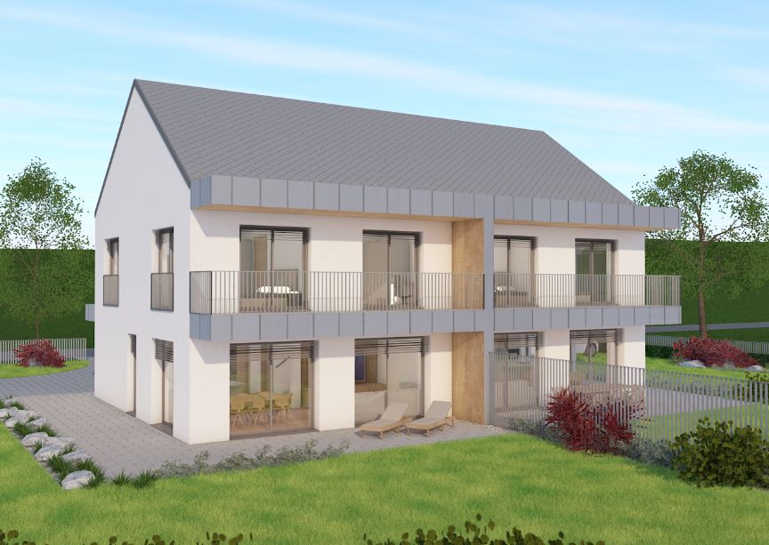 Fasada tipske hiše S135 Androjna Arprojekt